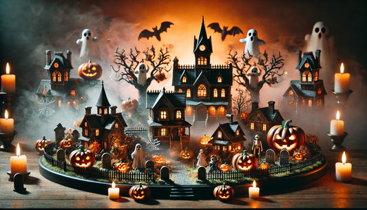 Halloween Mini Figurines: Create a Spooky Dollhouse Scene at Home