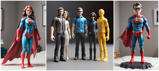 3D print Action Figure of Yourself