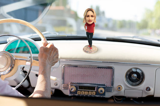 Bobble heads for car