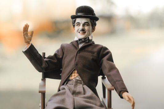 The charm of Charlie Chaplin 3D printed Figurine