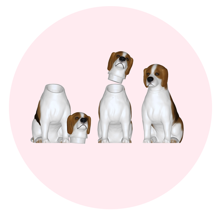 Figurines de chien