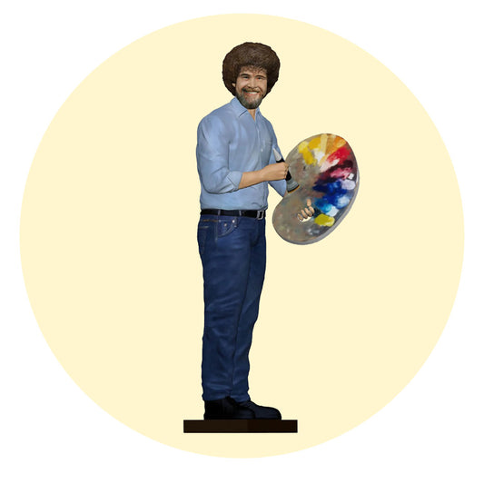 Bob Ross figurines