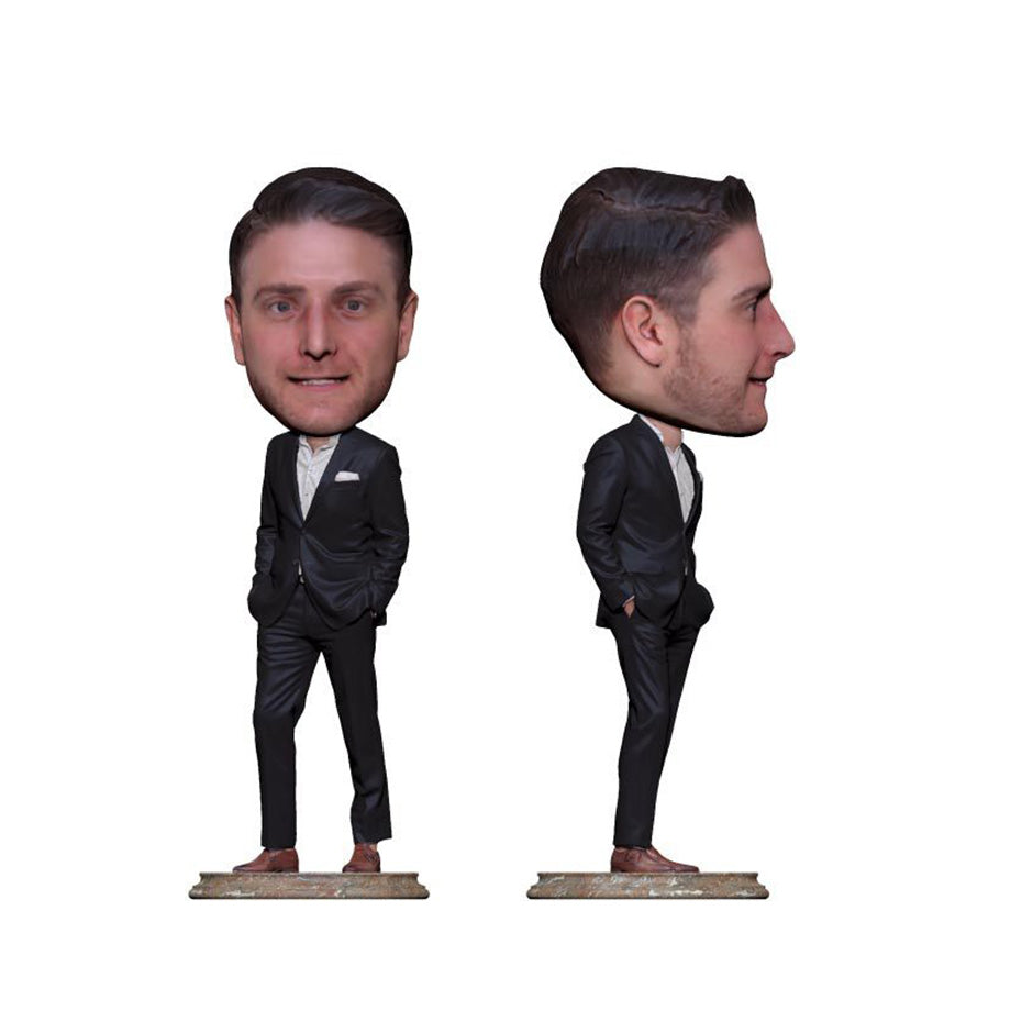 Casual of formele kleding Bobblehead