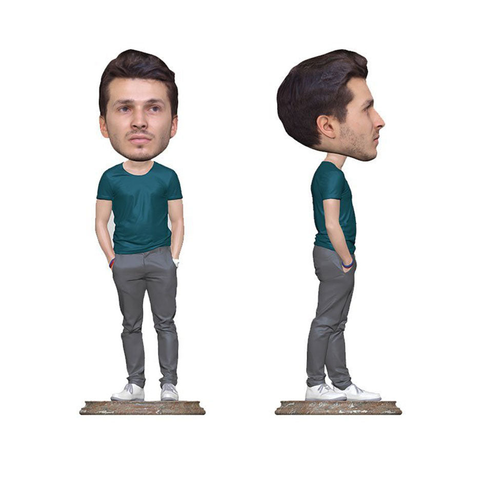 Casual of formele kleding Bobblehead