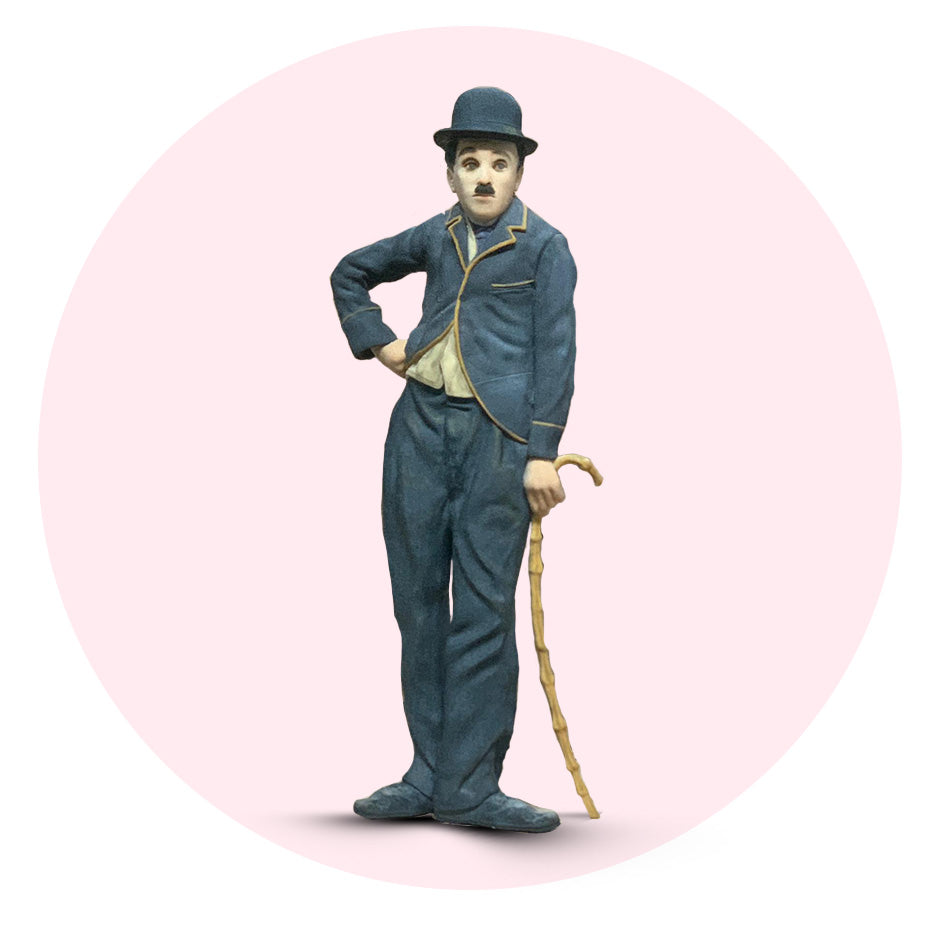 Die große Charlie Chaplin Figur