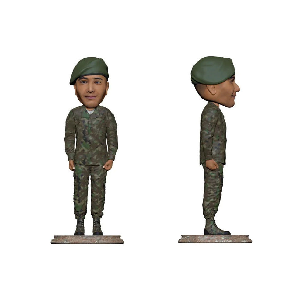 Military Bobbleheads | Army Soldier Bobble heads | My3dSelfie