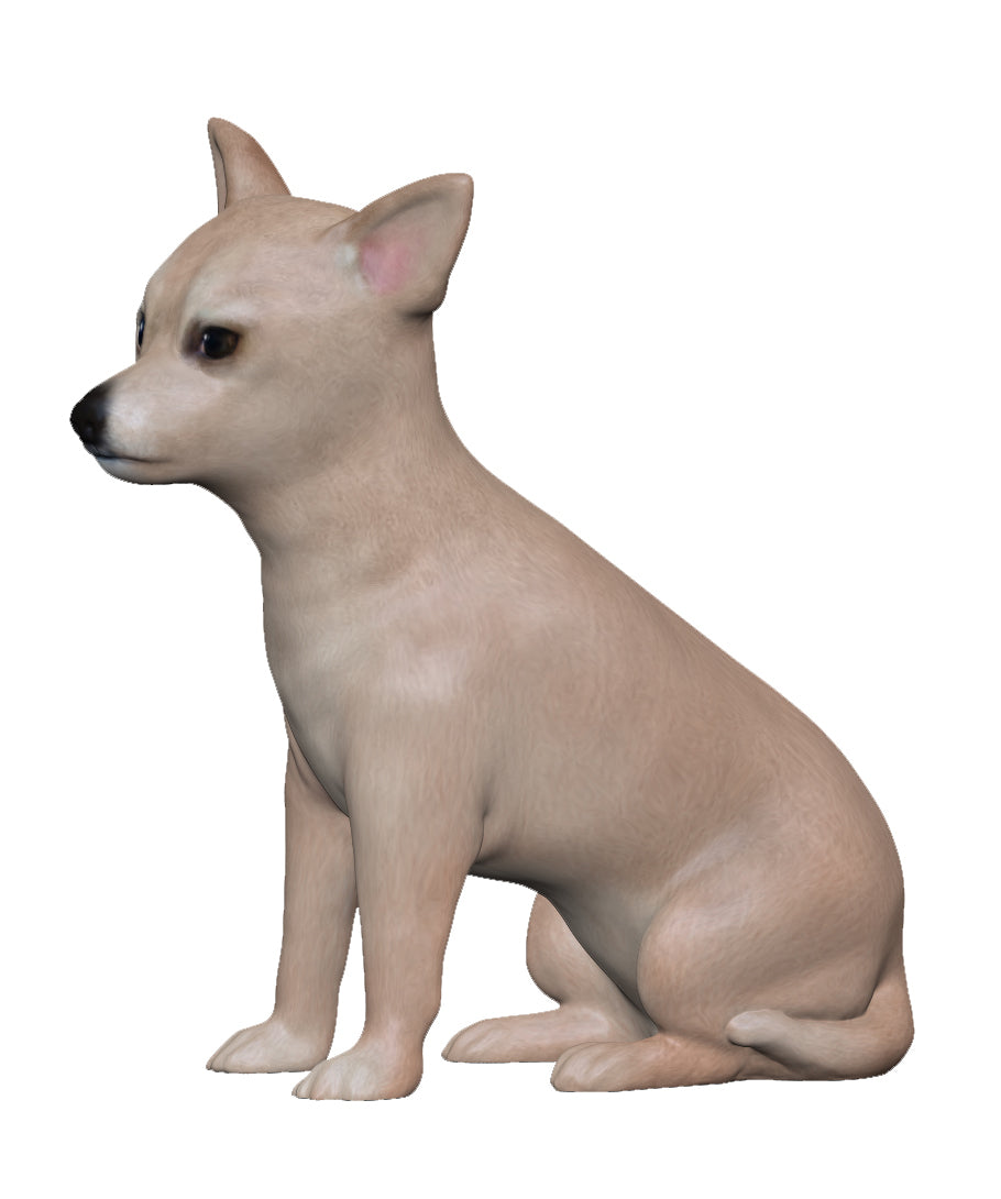 Chihuahua Figurine and Statue | My3dselfie | My3dSelfie