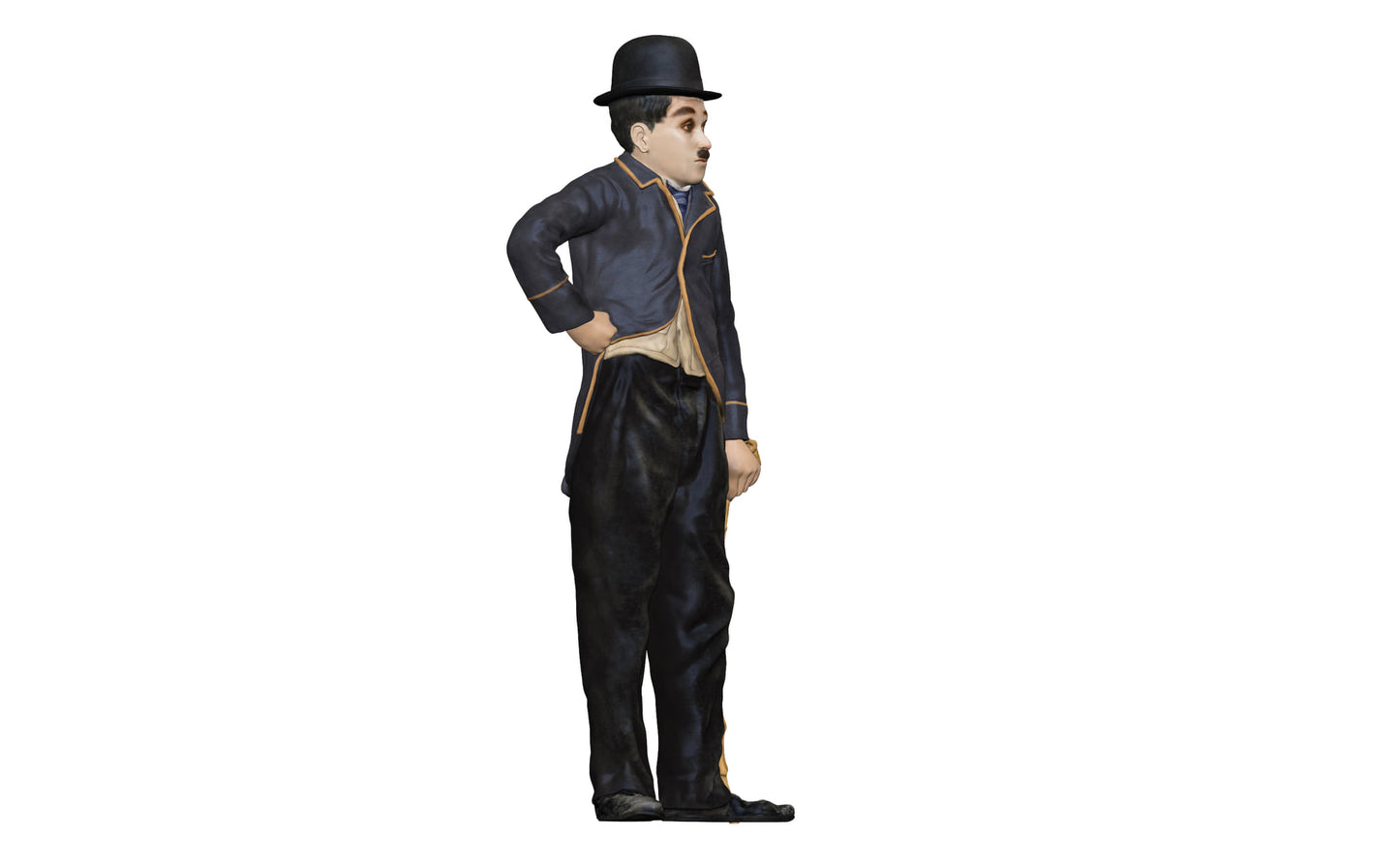 Die große Charlie Chaplin Figur