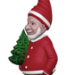 Christmas Elf Santa Claus Figurine