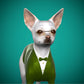 personalised 3d digital avatar of pet dog - Diagonal Front