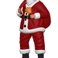 Santa Claus With Bell Figurine