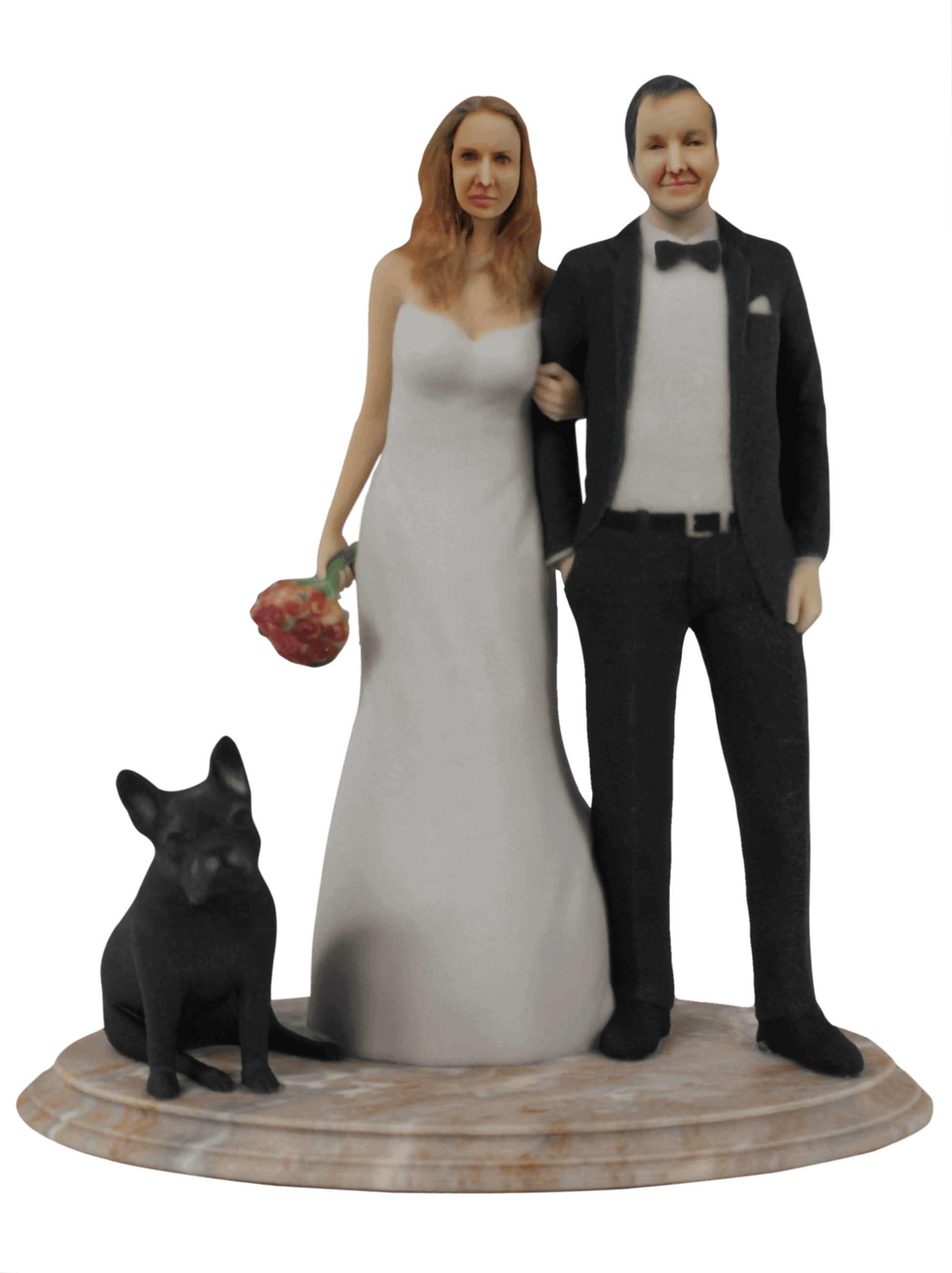 Custom Wedding Cake Topper Figurines | Cake Topper Figurines | My3dSelfie