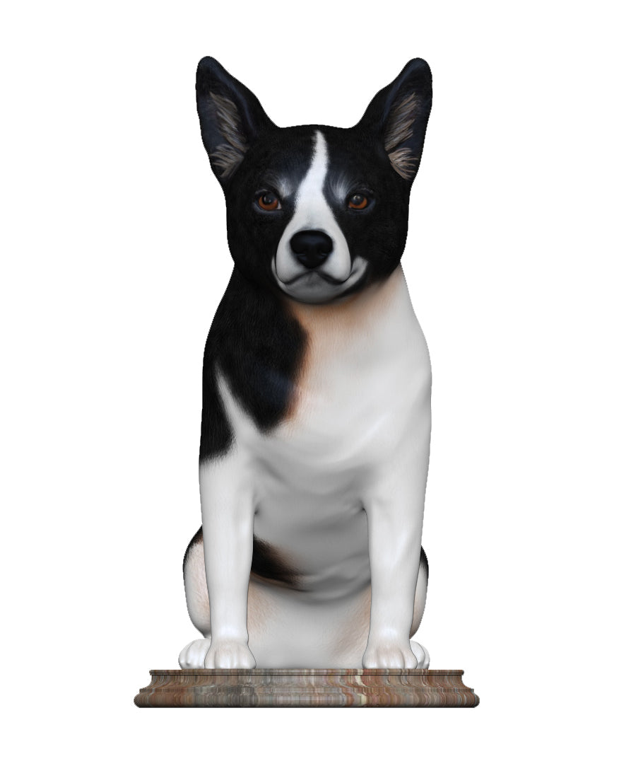 Border collie Figurine | My3dSelfie  | My3dSelfie