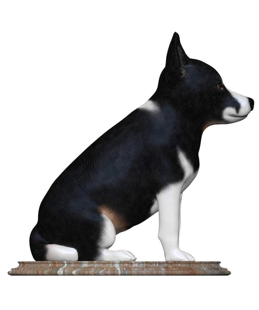 Border collie Figurine | My3dSelfie  | My3dSelfie