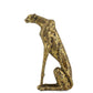 Leopard statue - left side