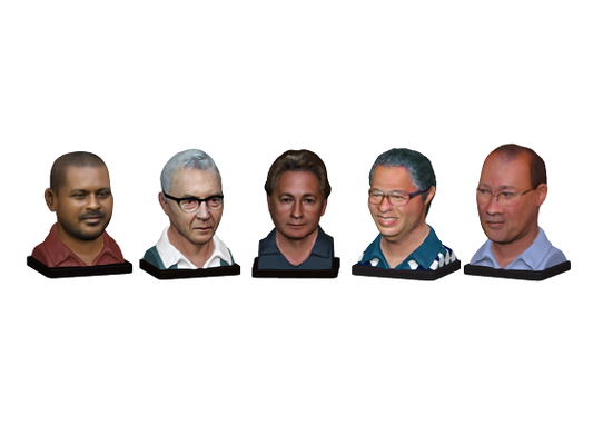 Headshots through Bellus3d Scans | My3dSelfie