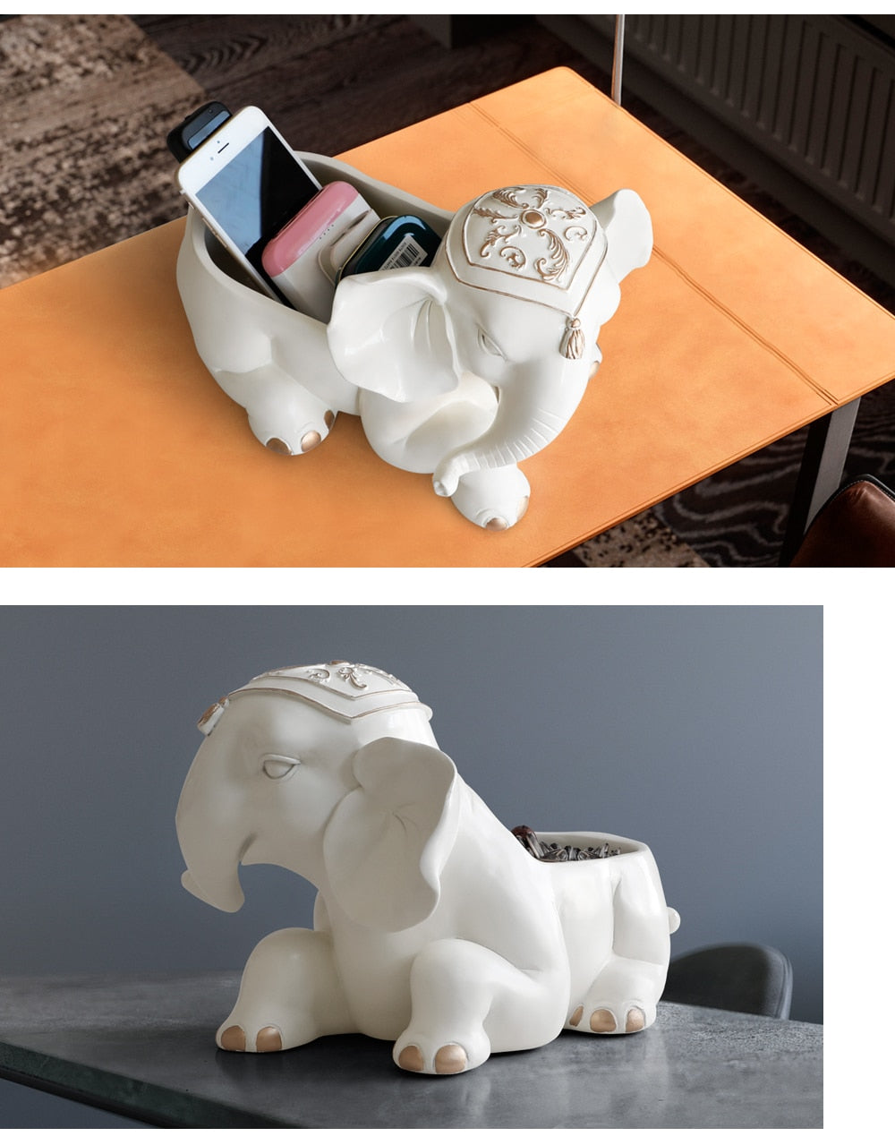 Elephant Figurines for Storage and Decor | My3dselfie.com | My3dSelfie