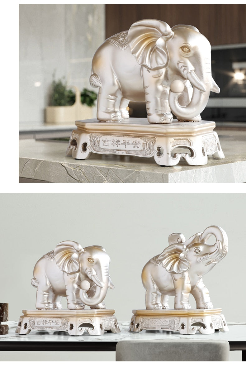 elephant garden statue