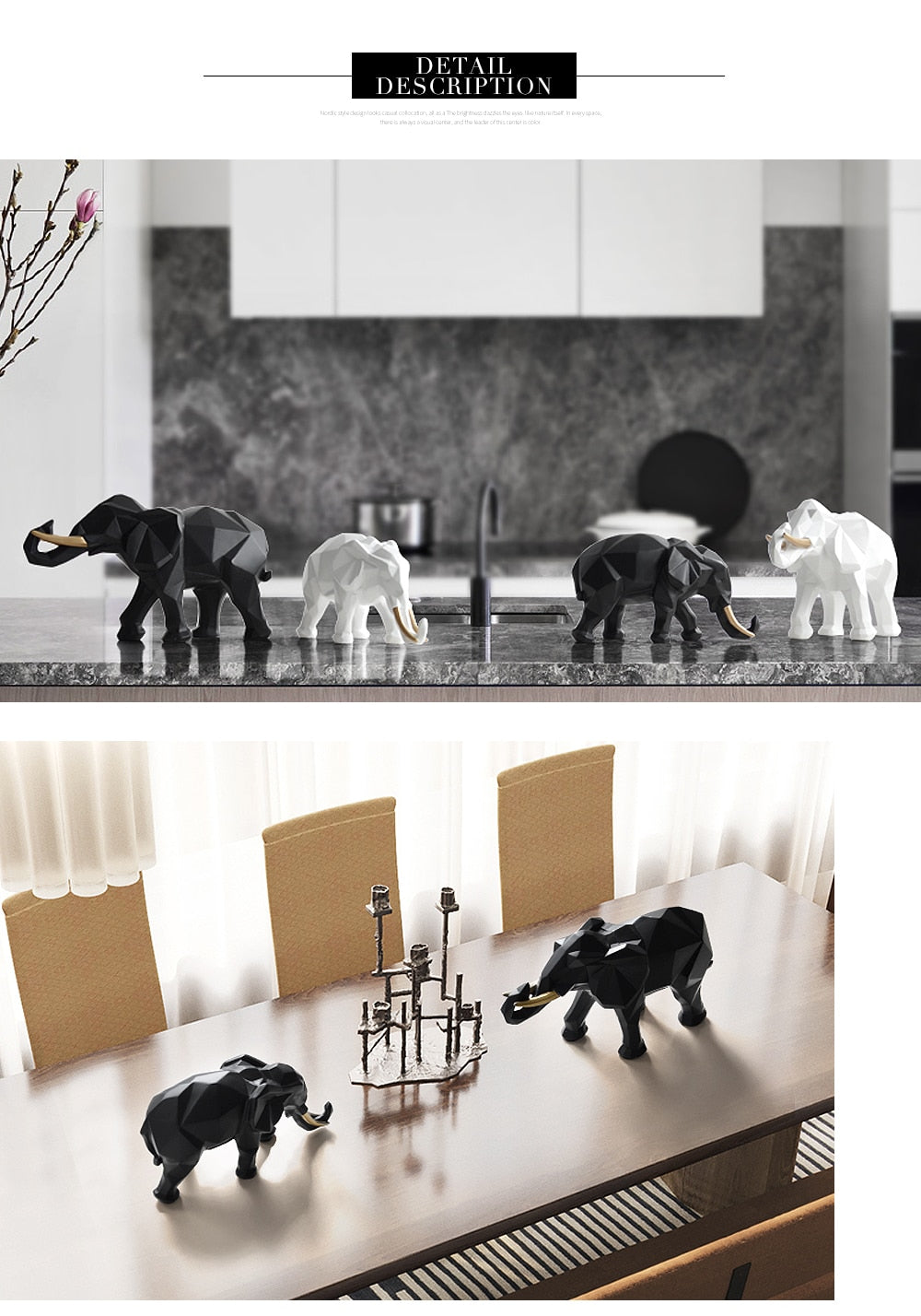 Elephant Figurine Set | My3dSelfie