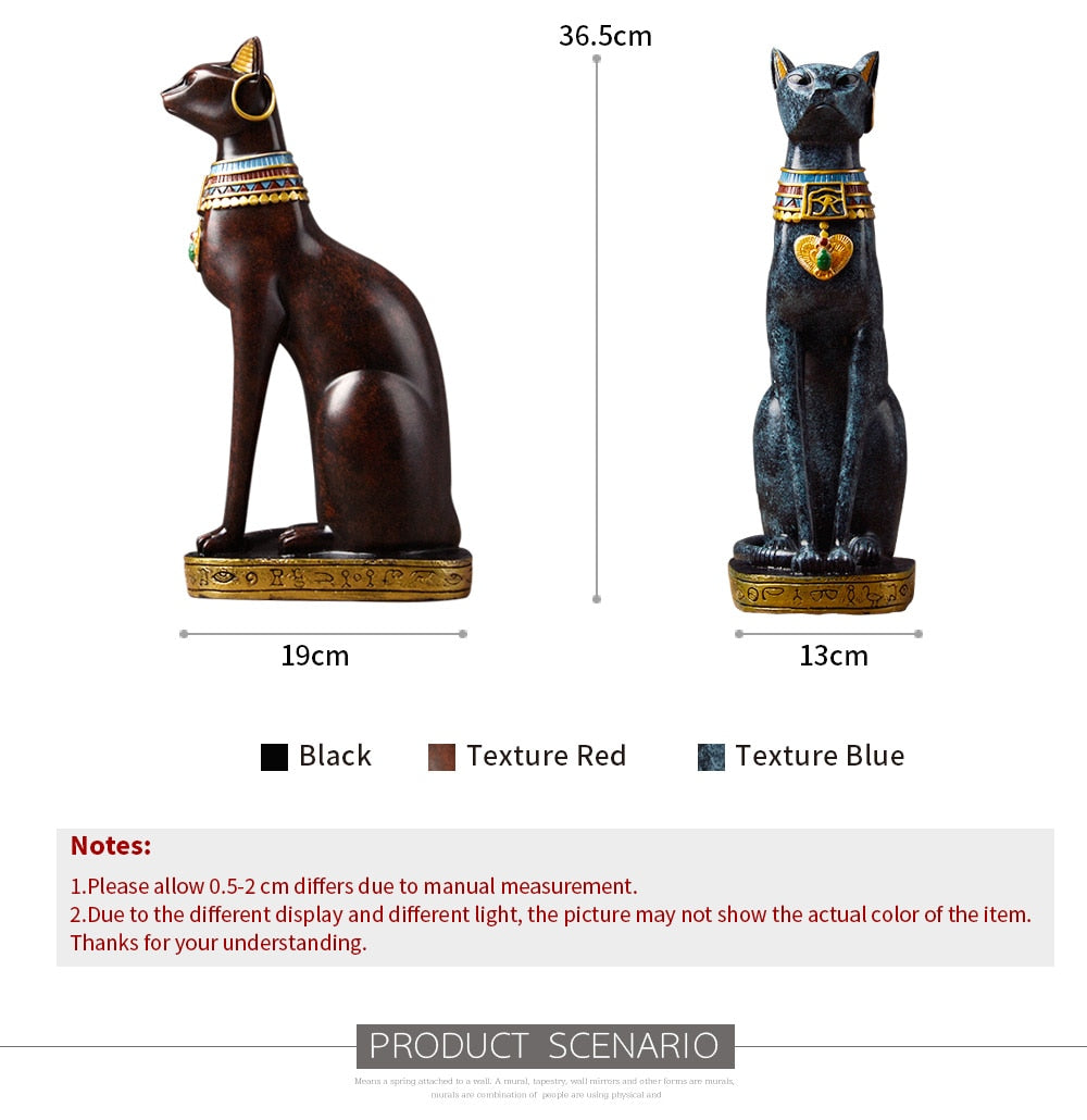 Egyptian Cat Figurine