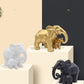 Small Gold Elephant Figurines