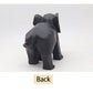 Black Elephant Figurines