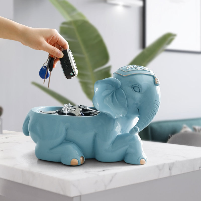 Elephant Figurines for Storage and Decor | My3dselfie.com | My3dSelfie