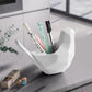 Geometrically Bird Shaped Desktop Pen holder for Office Decor