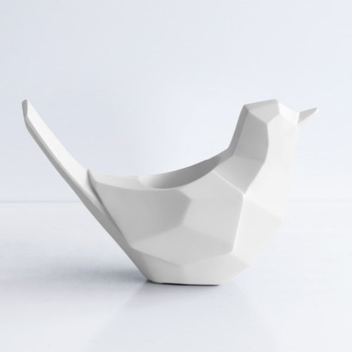 Geometrically Bird Shaped Desktop Pen holder for Office Decor