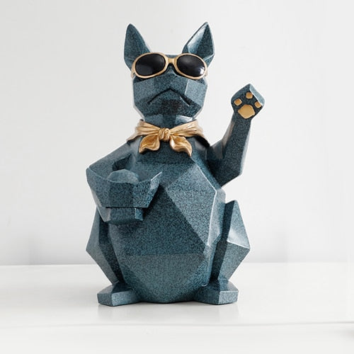 Grey Cat Figurine