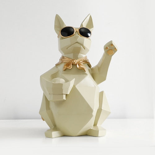 White Cat Figurine