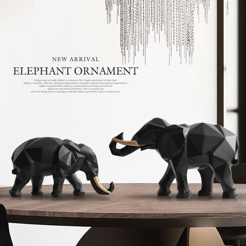 Elephant Figurine Set | My3dSelfie