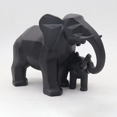 Motherly Love Vintage Elephant Figurine | My3dSelfie