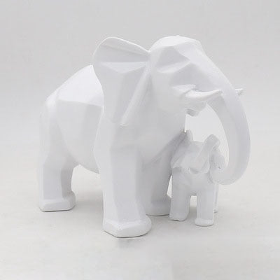 Motherly Love Vintage Elephant Figurine | My3dSelfie