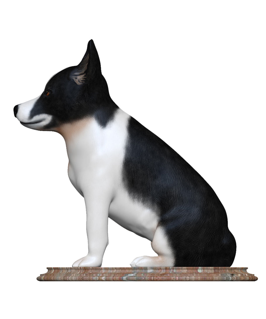 Border collie Figurine | My3dSelfie  | My3dSelfie