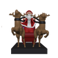 Santa and Sledge Figurine