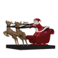 Santa and Sledge Figurine